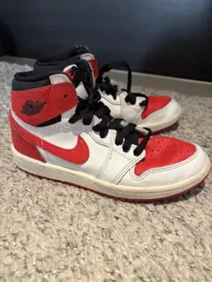 NikeAirJordan 1 赤/白 20.5cm ジュニアキッズ ジョーダン