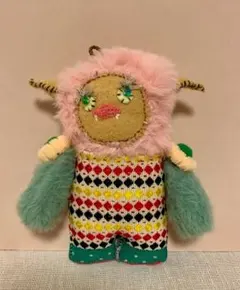 ハンドメイド あみぐるみ キーホルダー ピエロモチーフ 1体 - メルカリ