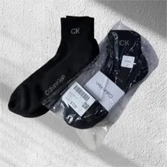 6足セットCalvin Klein メンズ 抗菌防臭足底パイル ショートソックス