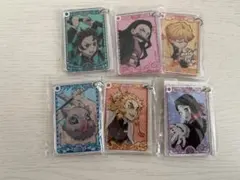 鬼滅の刃　くら寿司　全6種　コンプリートセット　アクリルキーホルダー
