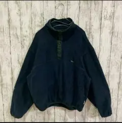 wool rich プルオーバーフリースジャケット シンチラ USA製　米国製