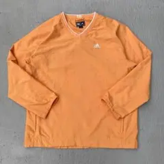 アディダス　adidas climaproof ピステ　プルオーバー　ロゴ刺繍