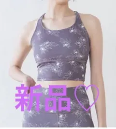 SUKALA】完売品コーラルプリントセパレートタンクトップ S ネイビー