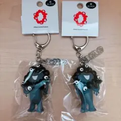 大阪関西万博　黒ミャクミャク　2個セット　立体　キーホルダー　新品　レア　限定