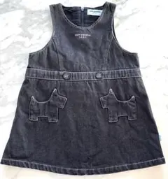 pom ponette jeans ジャンバースカート 95cmのサムネイル