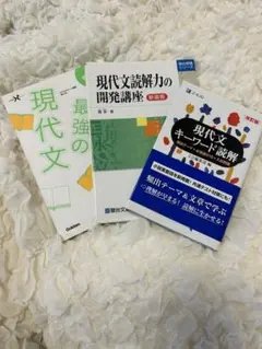 現代文参考書3点セット✨