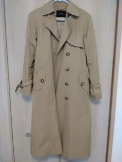 グリーンレーベルリラクシング ベージュ トレンチコート Мサイズ（38サイズ）