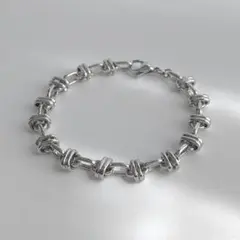 ☆新品　メキシカン チェーン ブレスレット アンカー 喜平 ステンレス 316L