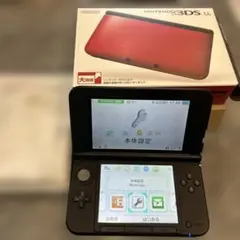 Nintendo 任天堂 3DS LL レッド×ブラック 本体