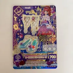 アイカツ カード サングリアロッサ プレミアム シューズ 紅林じゅり