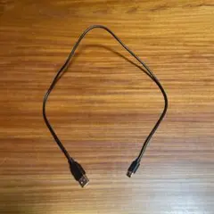 USB充電ケーブル黒　Type-C