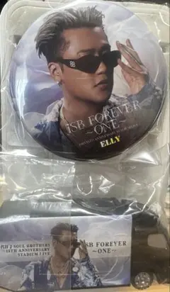 ELLY缶バッチ、ミニチュアトラック
