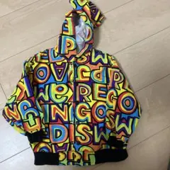 派手柄総柄薄手パーカー