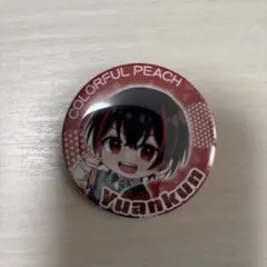 カラフルピーチ　ゆあんくん　缶バッジ