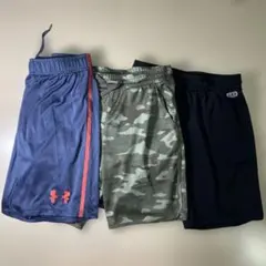 GAP & Under Armour ハーフパンツ 3点セット