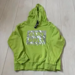 BABY DOLL フード付きパーカー ライムグリーン