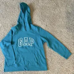 GAP フード付きパーカー ターコイズブルー　00s Y2K 平成　ギャル