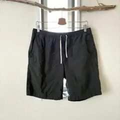 無印良品　Lサイズ　チャコール　ハーフパンツ ポケット付き