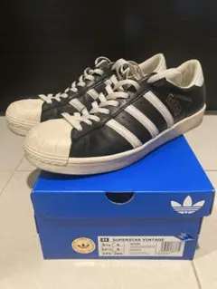 adidas superstar vintage 黒/白US9.5 27.5cm