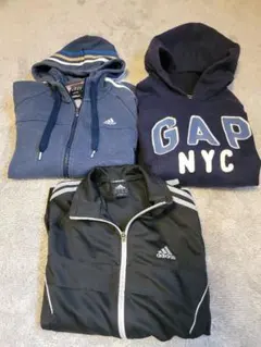 アディダス パーカー&ジャージ&ギャップパーカー