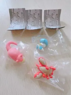 ポケモン みんなのラプラス カプセルトイ ヘイガニ　ヤドン　クワッス　ガチャ