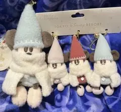 ディズニークリスマス 2025 リルリンリン ぬいぐるみバッジ キーチェーン