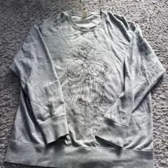 【XXL】UT セサミストリート トレーナー グレー　KAWS