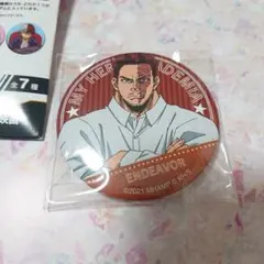 エンデヴァー 缶バッジ 映画 ヒロアカ 劇場版