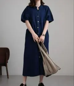 sakishima tokyo デニムワンピース ロングワンピのサムネイル