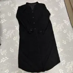 コーデュロイワンピース ブラック