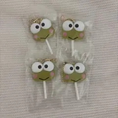 サンリオキャラクターズ カラフルキャンディーチャーム けろけろけろっぴ 4点