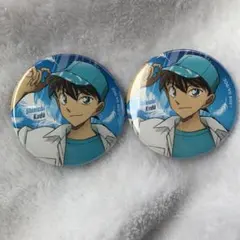 名探偵コナン ハイウェイの堕天使 缶バッジ 劇場版 工藤新一 セット