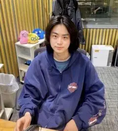 激レア】菅田将暉 着用 ハーレーダビッドソン ジップ パーカー ジップ