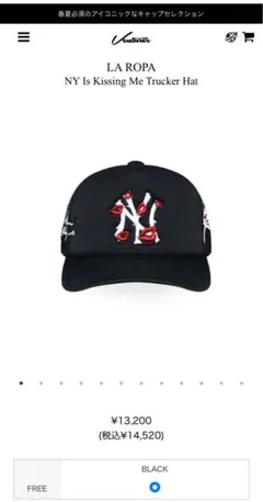 ラロパメッシュキャップ