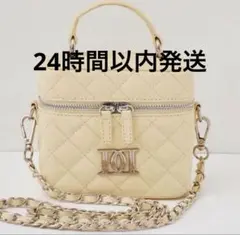 Darich ダーリッチ キルティングスクエアミニバッグ イエロー