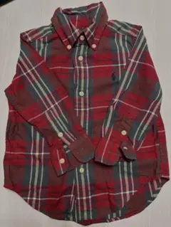 チェック柄 ボタンダウンシャツ