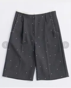美品】メゾンスペシャル デニムハーフパンツ ブラック 36 - メルカリ