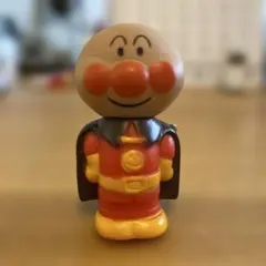 アンパンマン ソフビ 人形 バンダイ 日本製 1988年 初期 【マント欠品 