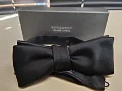 BURBERRY BLACK LABEL 蝶ネクタイ ボウタイ 黒 箱付