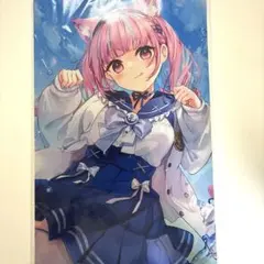 ホロライブ 2期生の絆 プレイマット 百鬼あやめ 湊あくあ ラバーマット