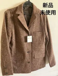 Ray Cassin レイカズン ツイード ジャケット ブラウン