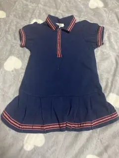 HusHusH ポロワンピース ネイビー 90cm 半袖のサムネイル