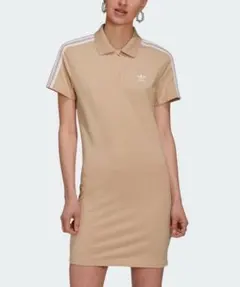 adidas タイトミニワンピース　超レア　ベージュ　アディダスオリジナルス