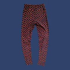 LuLaRoe kids leggings TWEEN ネイビー×オレンジ