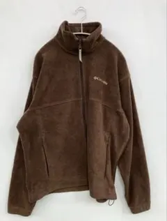 Columbia フリースジャケット Lサイズ ブラウン