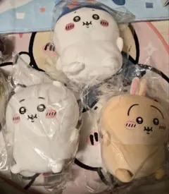 ちいかわ　ハチワレ　うさぎ　ぼっちゃり手乗りぬいぐるみ