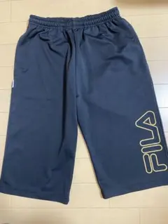 FILA ハーフパンツ ブラック　160サイズ　パジャマにも