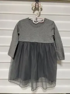 チュールワンピース