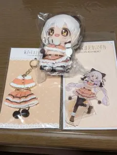 百江なぎさ　べべ　アクリルスタンド　衣装チャーム　ぬいぐるみ　セット 百江なぎさ べべ アクリルスタンド 衣装チャーム ぬいぐるみ セット