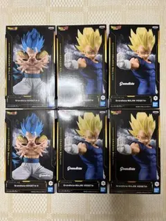 Grandista ドラゴンボールZ　ゴジータ　魔人ベジータ　フィギュア　6点